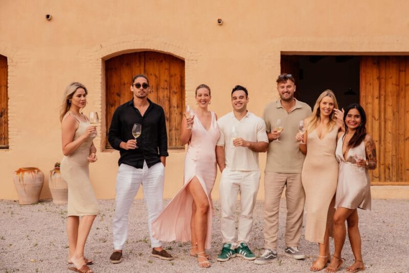 Barcelona: Penedès SUNSET Wine Tasting (2 Wineries) + TAPAS - Optional Experiences