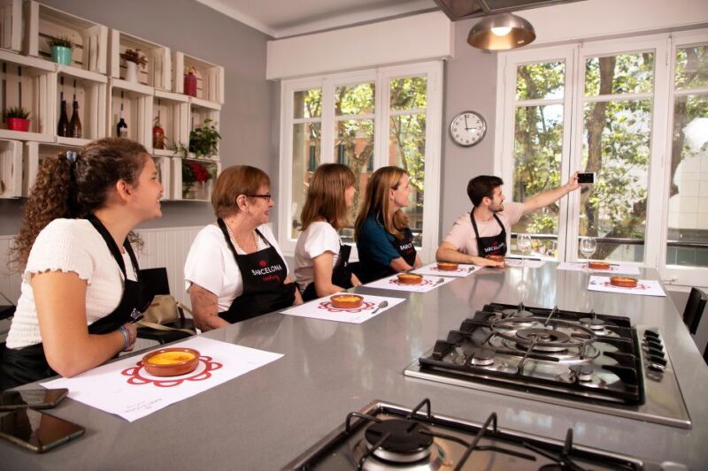 Barcelona: Premium Tapas & Paella Cooking Class - Tantalizing Menu Offerings