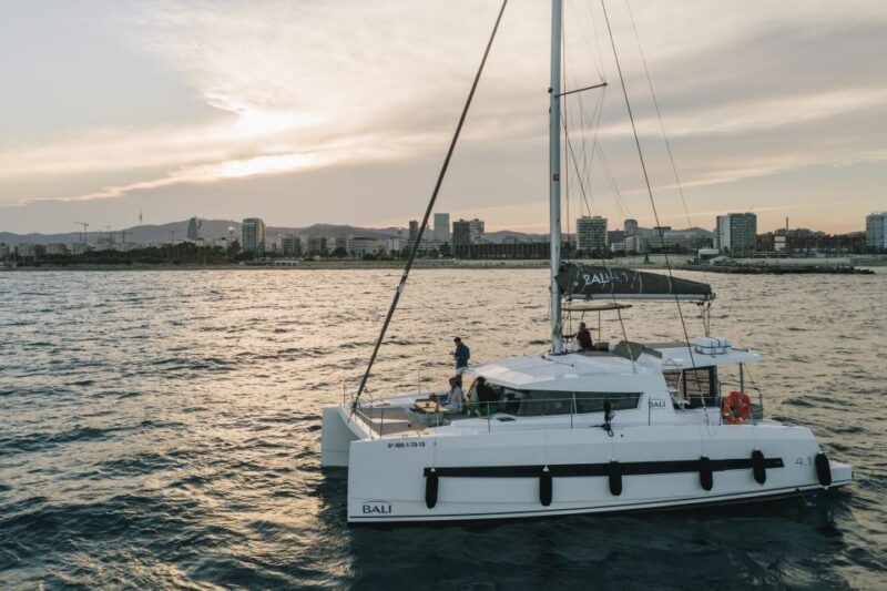 Barcelona: Private Catamaran Sailing With Drinks and Snacks - Itinerary and Duration