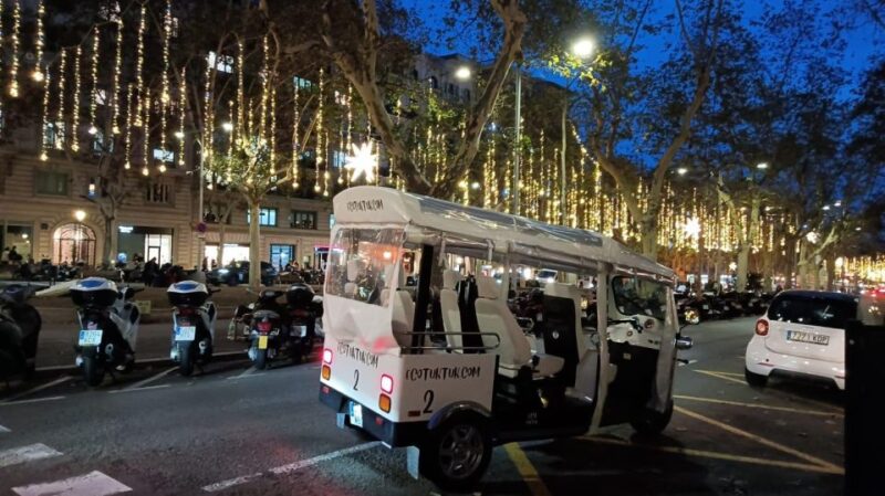 Barcelona: Private Christmas Lights Tour by Eco Tuk Tuk - Important Information