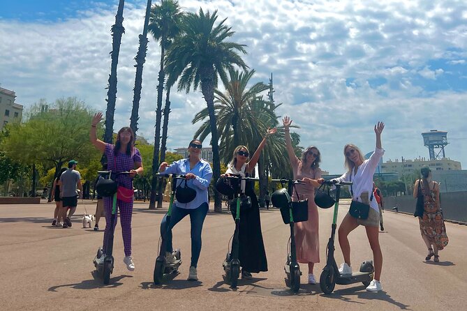 Barcelona Private Electric Scooter or E-Bike Tour - Tour Stops