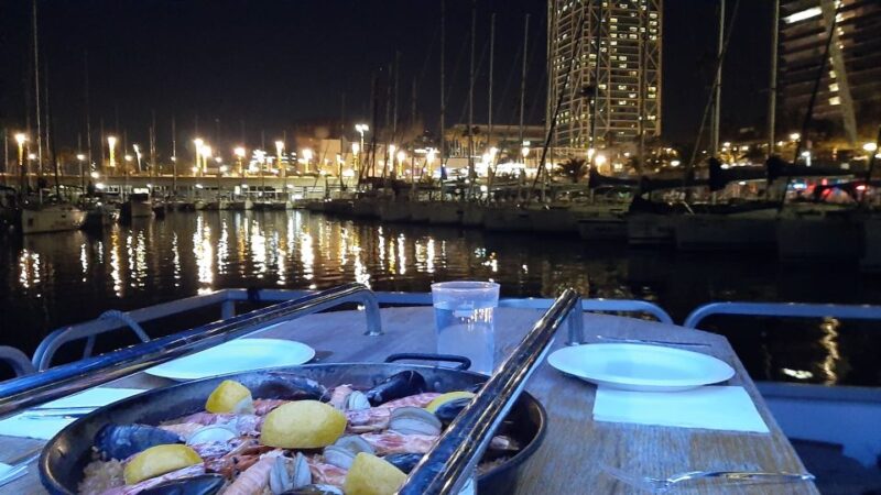 Barcelona: Private Evening Cruise With Dinner and Drinks - Highlights of the Experience