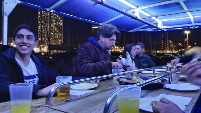 Barcelona: Private Evening Cruise With Dinner and Drinks - Inclusions and Offerings