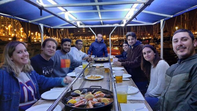 Barcelona: Private Evening Cruise With Dinner and Drinks - Savor Traditional Paella