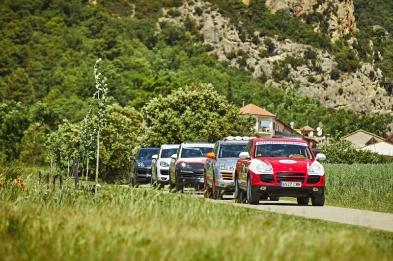 Barcelona: Private Porsche Cayenne Adventure + Transfer - Key Points