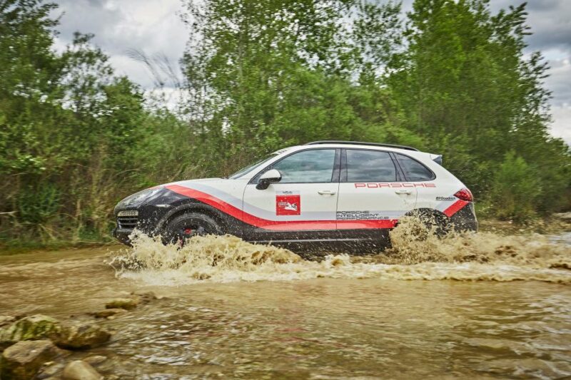 Barcelona: Private Porsche Cayenne Adventure + Transfer - Included Features