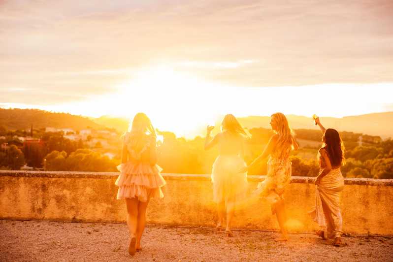 Barcelona: PRIVATE Sunset Vineyard Photoshoot & Dress Rental - Dress Rental Option