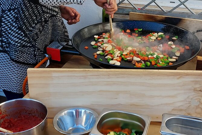 Barcelona Rooftop Paella Cooking Class - Key Points