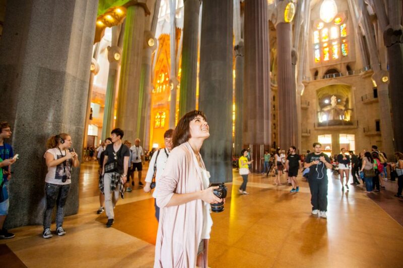Barcelona: Sagrada Familia Entry Ticket With Audio Guide - Meeting Point and Accessibility