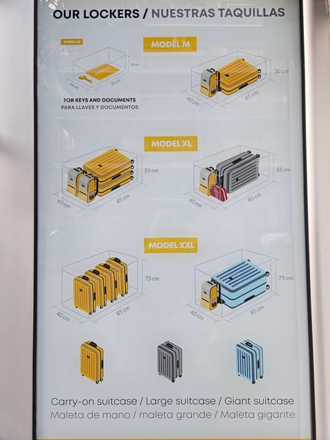 Barcelona Sagrada Familia: Luggage Storage 24H XXL Size 4 Min on Foot - Booking Process