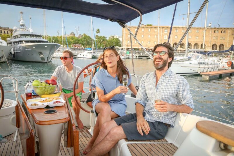 Barcelona: Sailing Tour With Spanish Tapas and Drinks - Highlights of the Experience