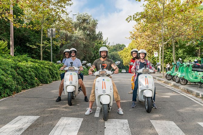 Barcelona Secrets & Tibidabo Views by Vespa Scooter - Meeting Information