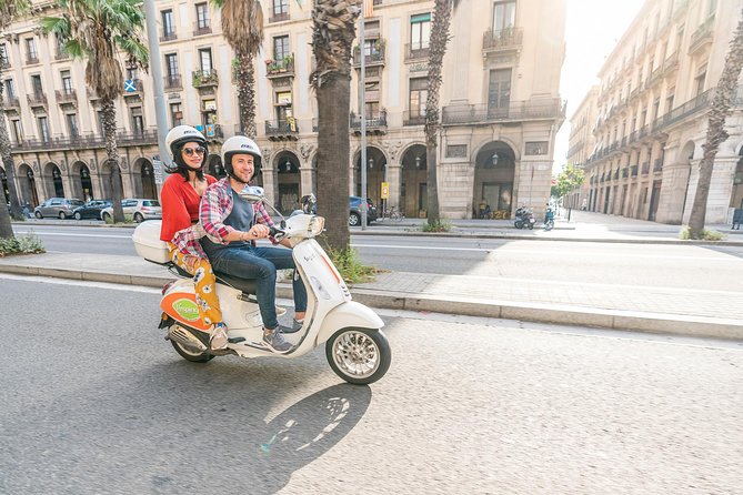 Barcelona Secrets & Tibidabo Views by Vespa Scooter - Scenic Views From Tibidabo