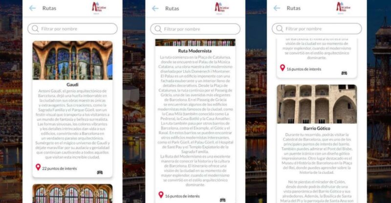 Barcelona Self-Guided Tour App With Multilingual Audio Guide - Key Points