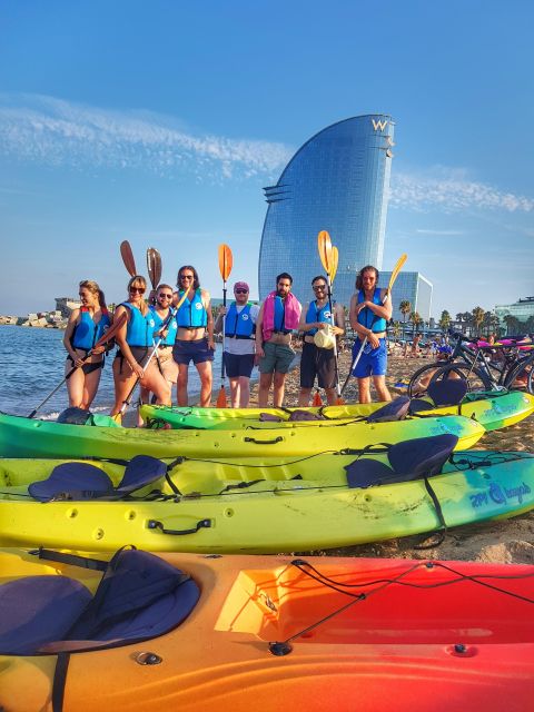 Barcelona: Skyline Kayaking Coupled With Delicious Tapas - Admiring Architectural Landmarks