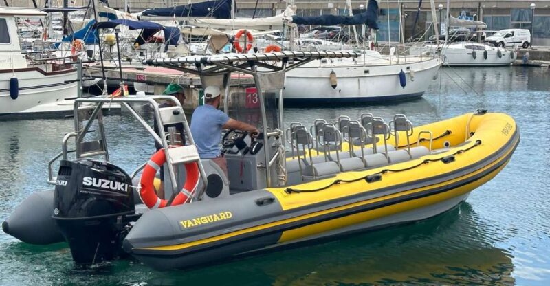 Barcelona: Speed Boat Skyline View - Highlights of the Tour