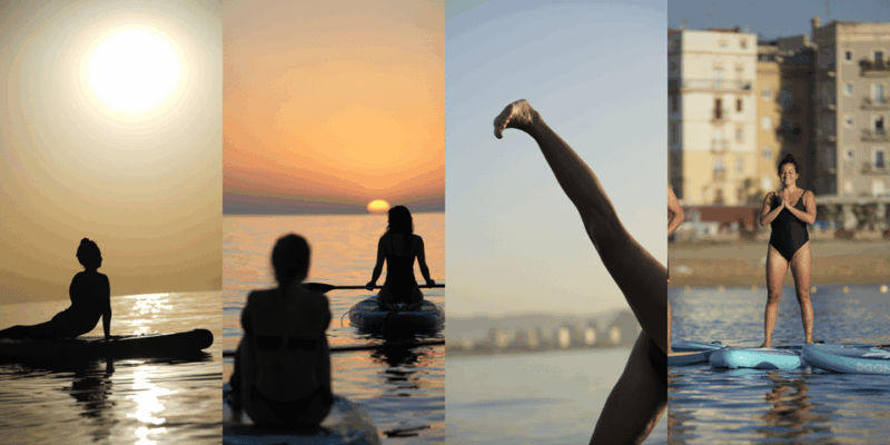 Barcelona: Sunrise Sup Yoga & Sound Healing - Suitable for All Levels