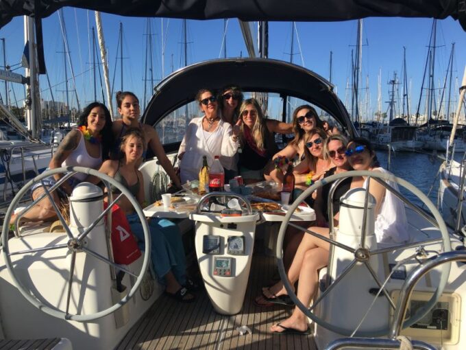 Barcelona: Sunset Boat Trip With Unlimited Cava Wine - Skipper and Fuel