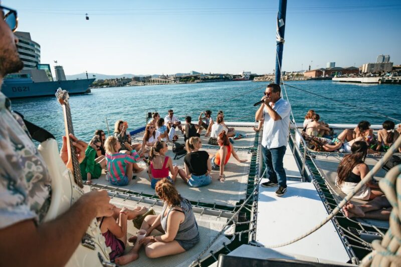 Barcelona: Sunset Catamaran Cruise With Live Music - Live Jazz Music and Relaxation