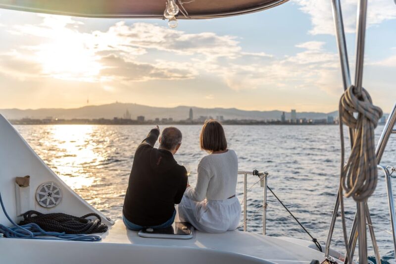 Barcelona: Sunset Catamaran Cruise With Wine and Tapas - Highlights of the Experience