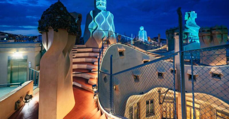 Barcelona: The La Pedrera Night Experience - Key Points