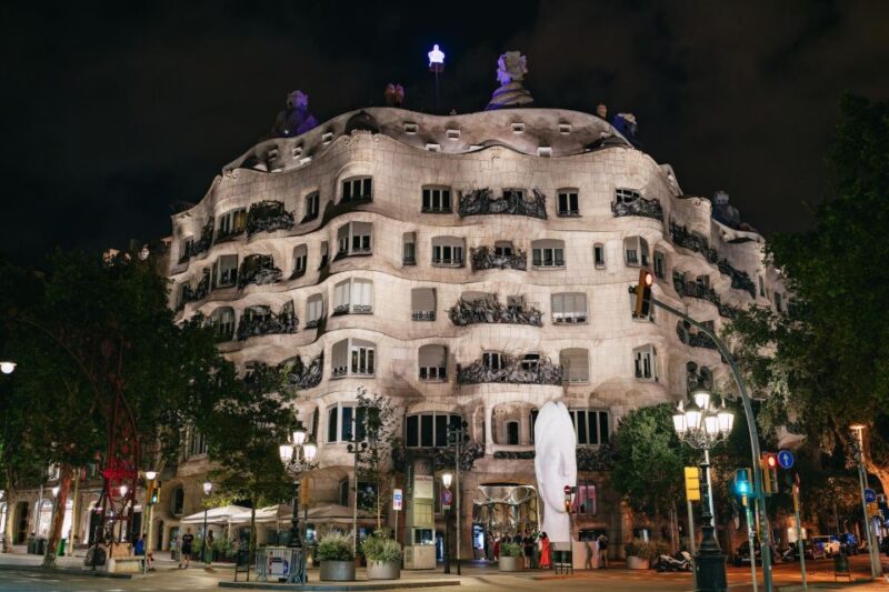 Barcelona: The La Pedrera Night Experience - Tour Highlights