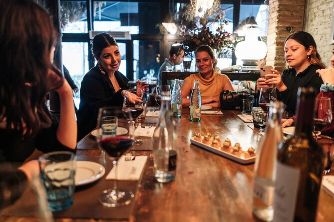 Barcelona Tipsy Tapas Guided Food Tour With Dinner - Meeting Point and End Location