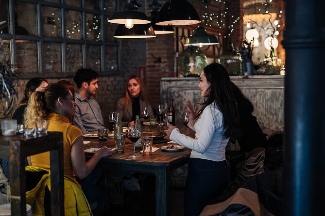 Barcelona Tipsy Tapas Guided Food Tour With Dinner - Group Size and Transportation