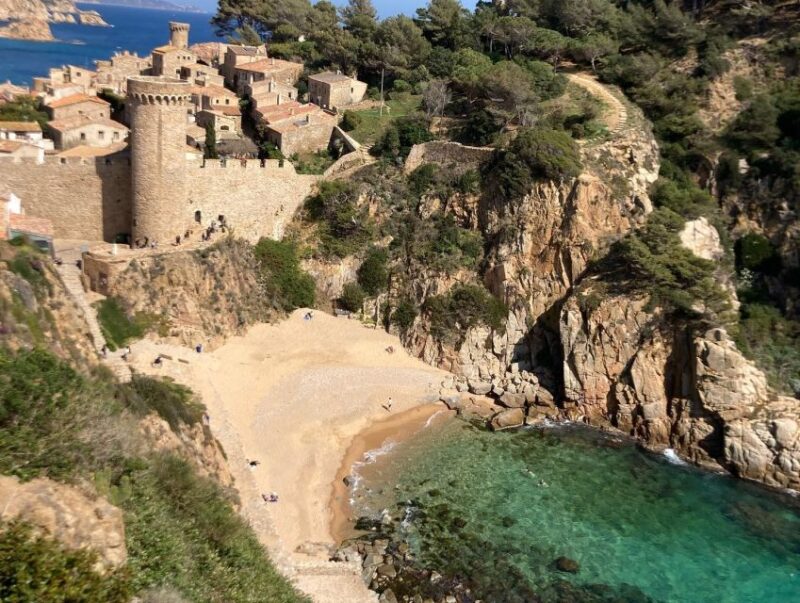 Barcelona: Tossa De Mar, Costa Brava Boat & Coastal Hike - Boat Cruise to Cala Giverola