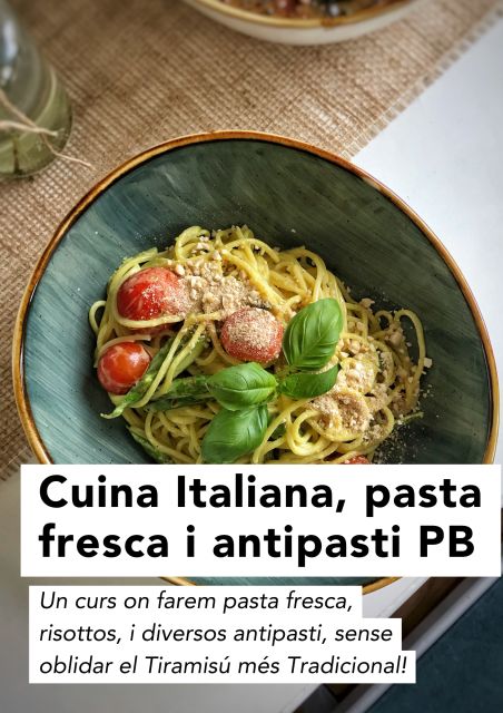 Barcelona: Vegan Italian Cooking Course - Inclusions and Restrictions