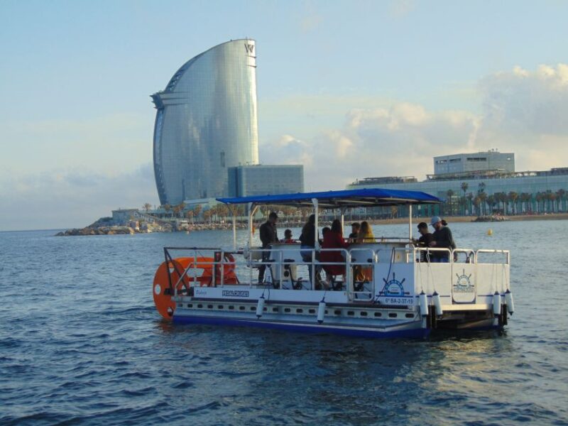 Barcelona: Water Beer Bike Tour - Private Pedal Boat Details