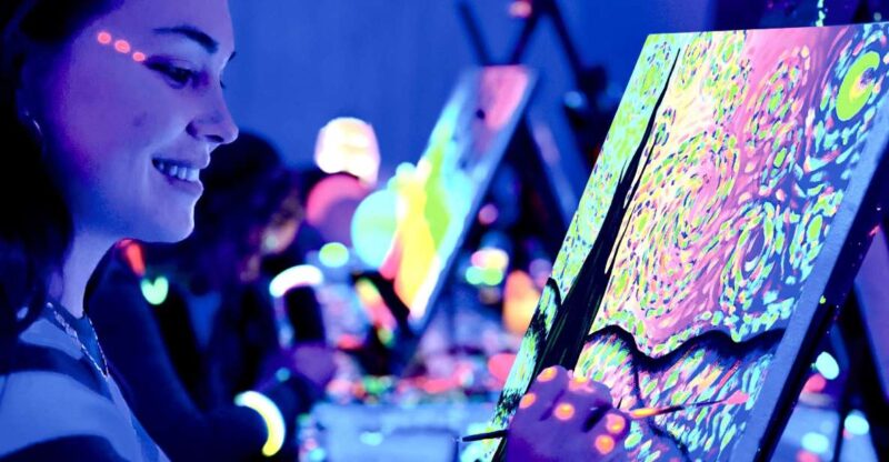 Barcelona: Wine and Van Gogh Paint and Sip Painting Class - Experience and Learning