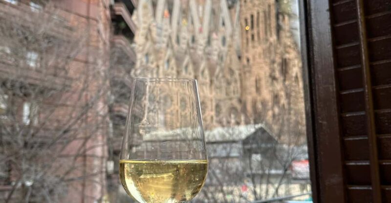Barcelona: Wine Tasting With Views of the Sagrada Familia - Location and Meeting Point