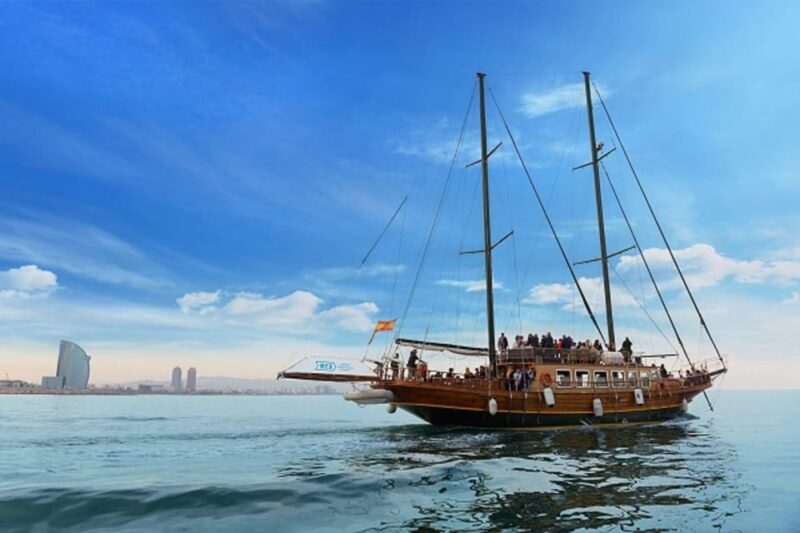 Barcelona: Wooden Boat Sailing With Tapa and Welcome Drink - Included Offerings and Additional Purchases