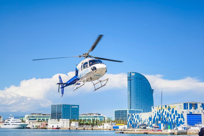 Barcelonas Coastline Helicopter Flight - Tour Details and Inclusions