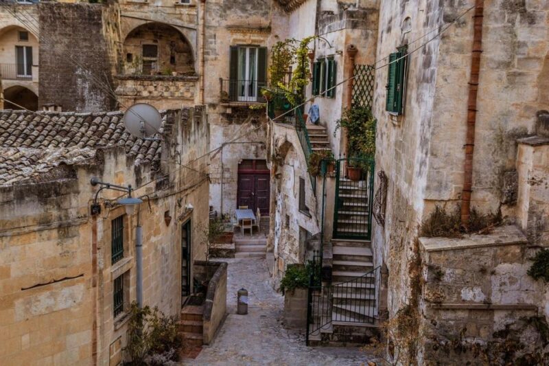 Bari: Matera Private Half-Day Tour With Guide - Matera: A UNESCO World Heritage Site