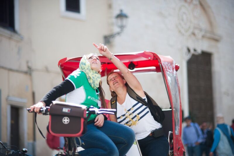 Bari: Rickshaw Street Food Tour - Meeting Point and Logistics