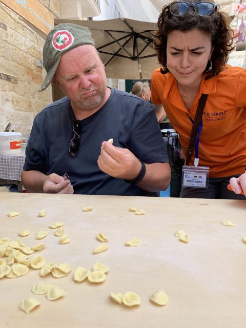 Bari Rickshaw Tour With Pasta Experience - Meeting Point and Amenities