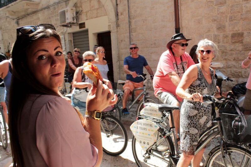 Bari Street Food Tour by Bike - Language Options