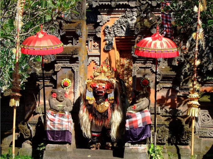 Barong Dance : Tirta Empul, Tegallalang, Goa Gajah / Private - Tegallalang Rice Terrace