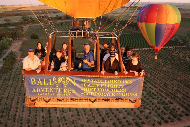 Barossa Valley Hot Air Balloon Ride With Breakfast - Meeting Point and Directions