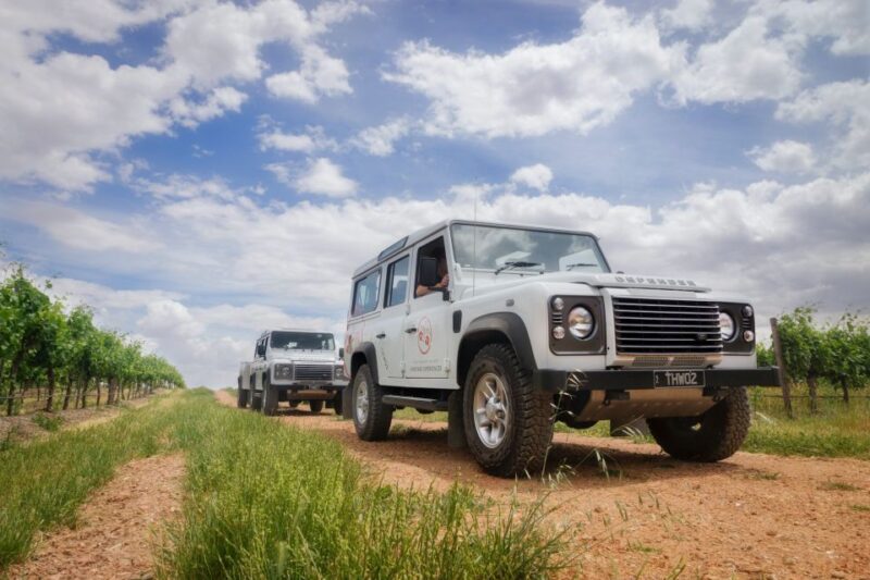 Barossa Valley: Two Hands 3 Hour Vineyard 4WD Tour With Wine - Duration and Departure