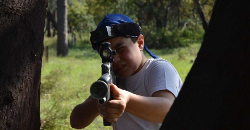 Barreiro: Lasertag, Outdoor Experience - Location and Meeting Point