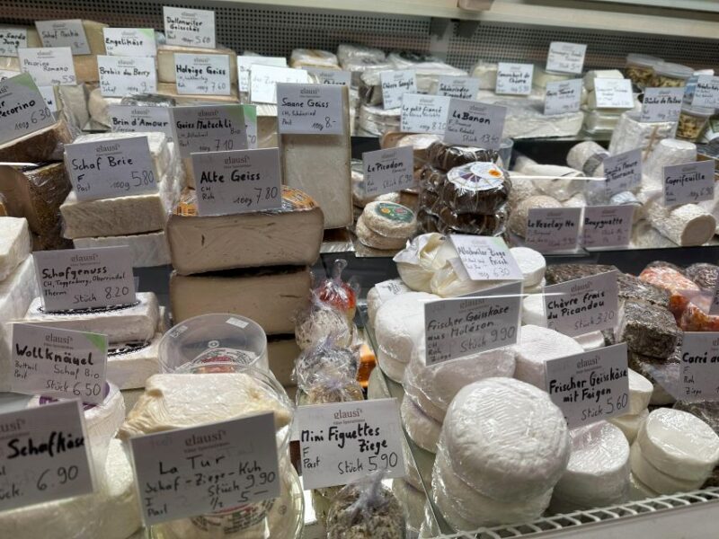 Basel: Cheese, Chocolate and Pastry Food Tour - Swiss Cheese Tasting