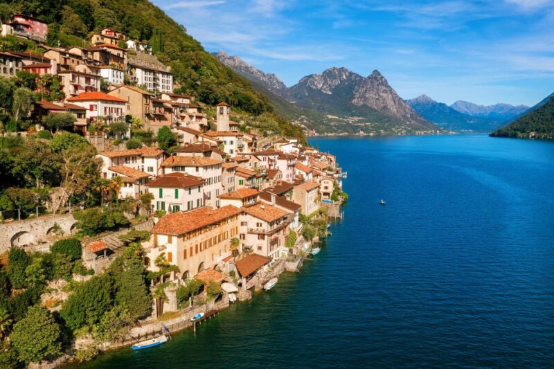 Basel: Scenic Train to Luganos Old Town & Lake Cruise - Train Journey Through the Alps