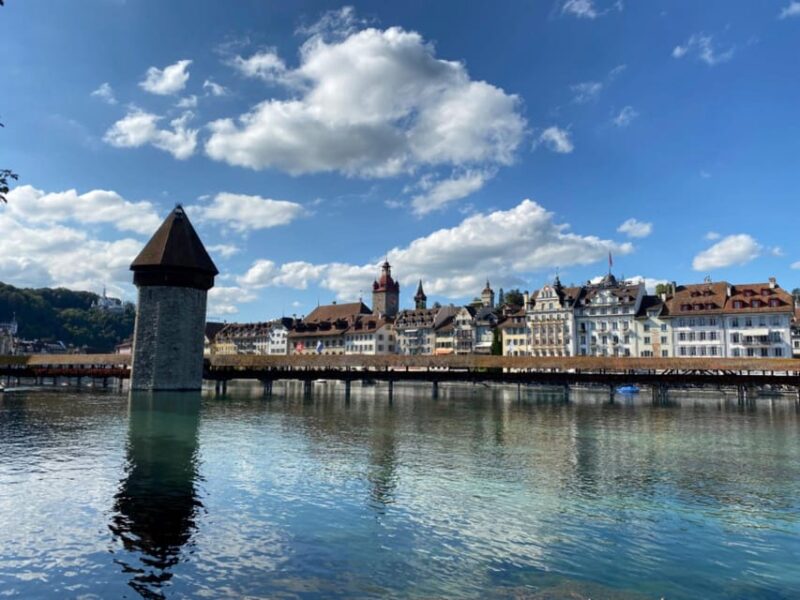 Basel: Swiss Alps Glacier Express Train Ride & Lucerne Tour - Itinerary and Duration