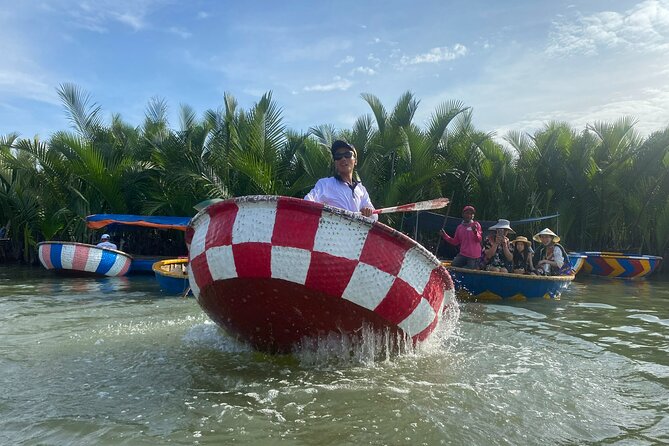 Basket Boat Ride, Coconut Forest, Sunset and Hoi An Town by Night - Basket Boat Ride Experience