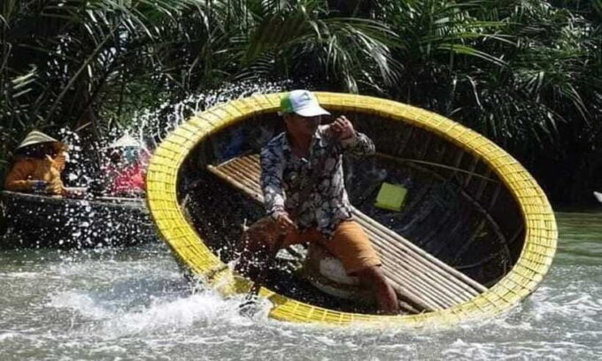 Basket Boat Tour From Danang/Hoi an by Cafe Class & Lunch - Pickup and Drop-off
