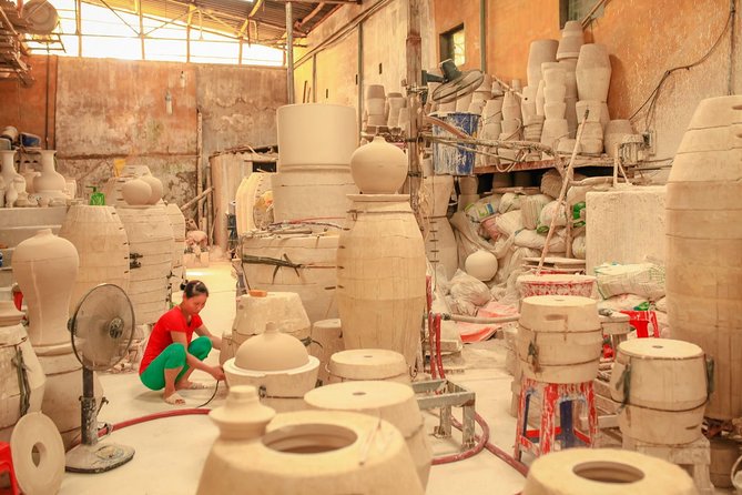 Bat Trang Pottery Motorbike Tour Review - Booking Information