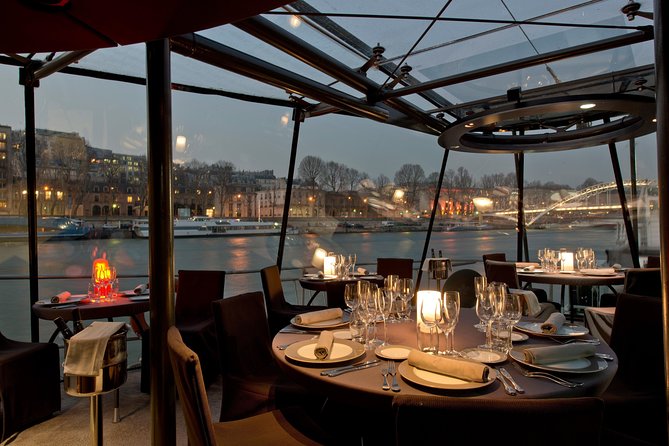 Bateaux Parisiens Seine River Gourmet Dinner & Sightseeing Cruise - Additional Information and Considerations